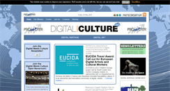 Desktop Screenshot of digitalmeetsculture.net